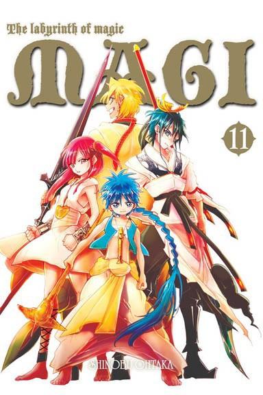 Okładka Magi: the labyrinth of magic - tom 11