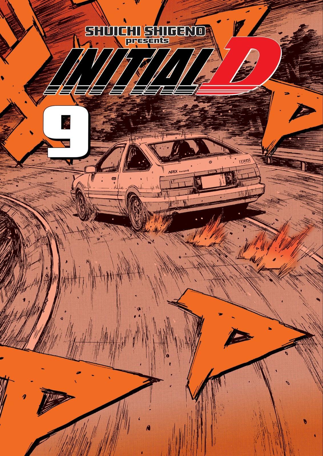 Okładka Initial D - tom 9
