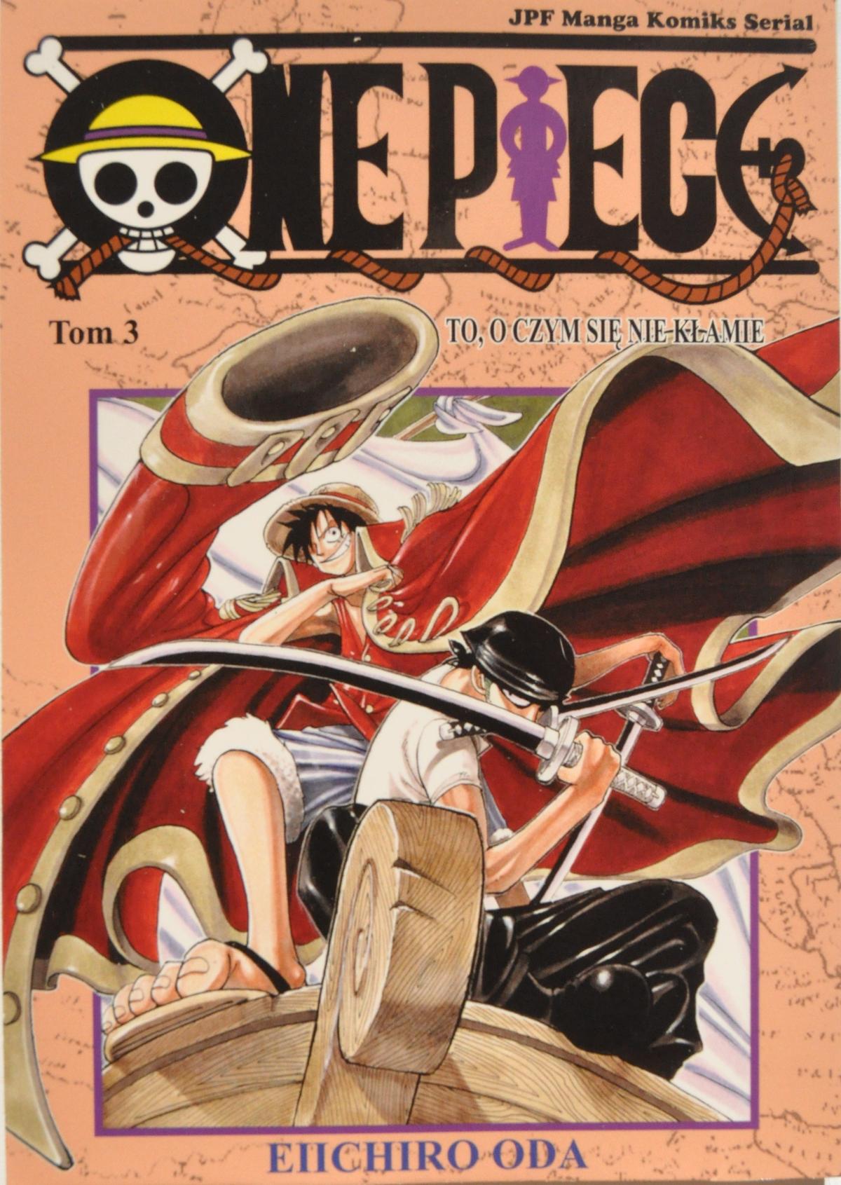 Okładka One Piece tom 3