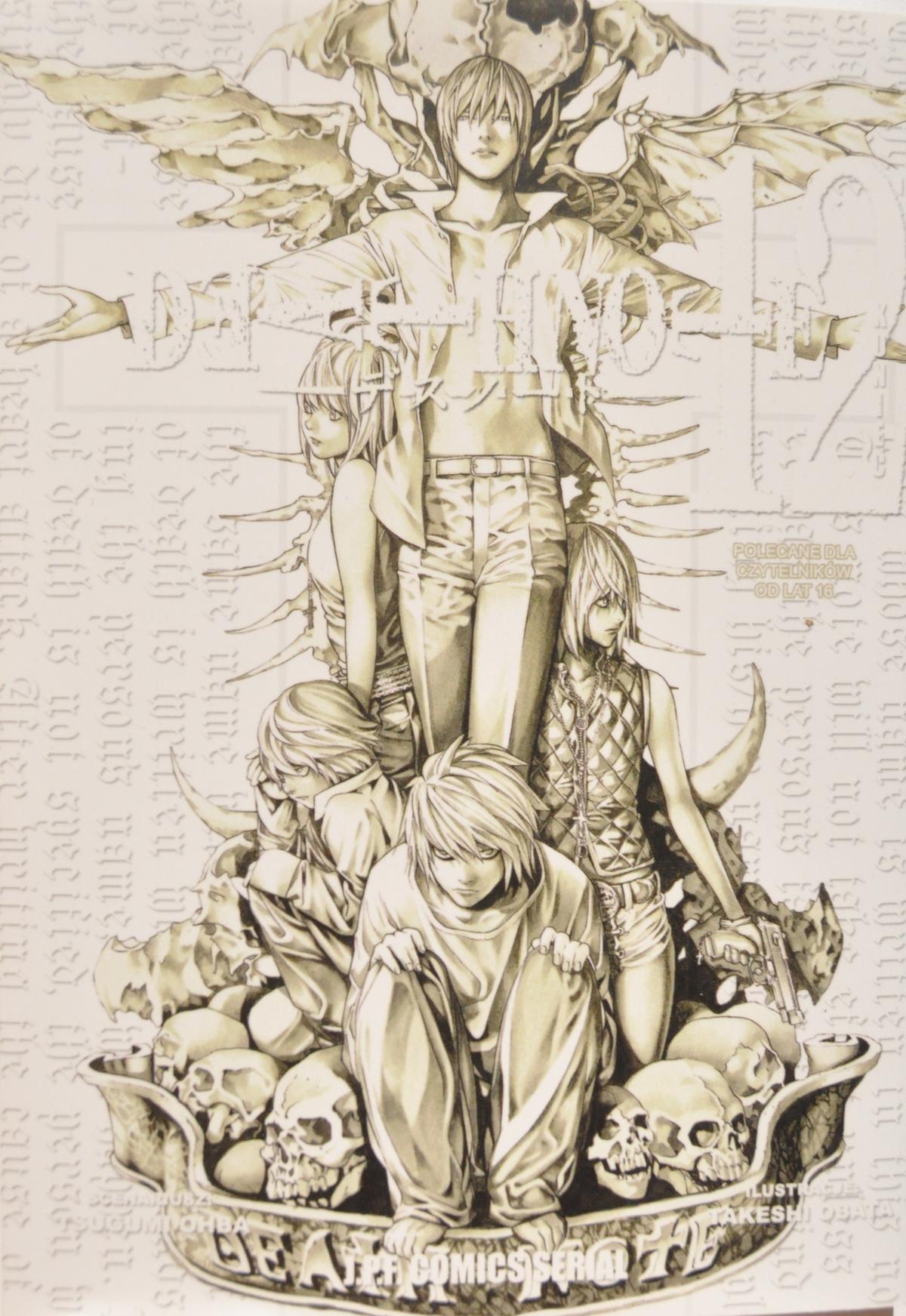 Okładka Death Note tom 12