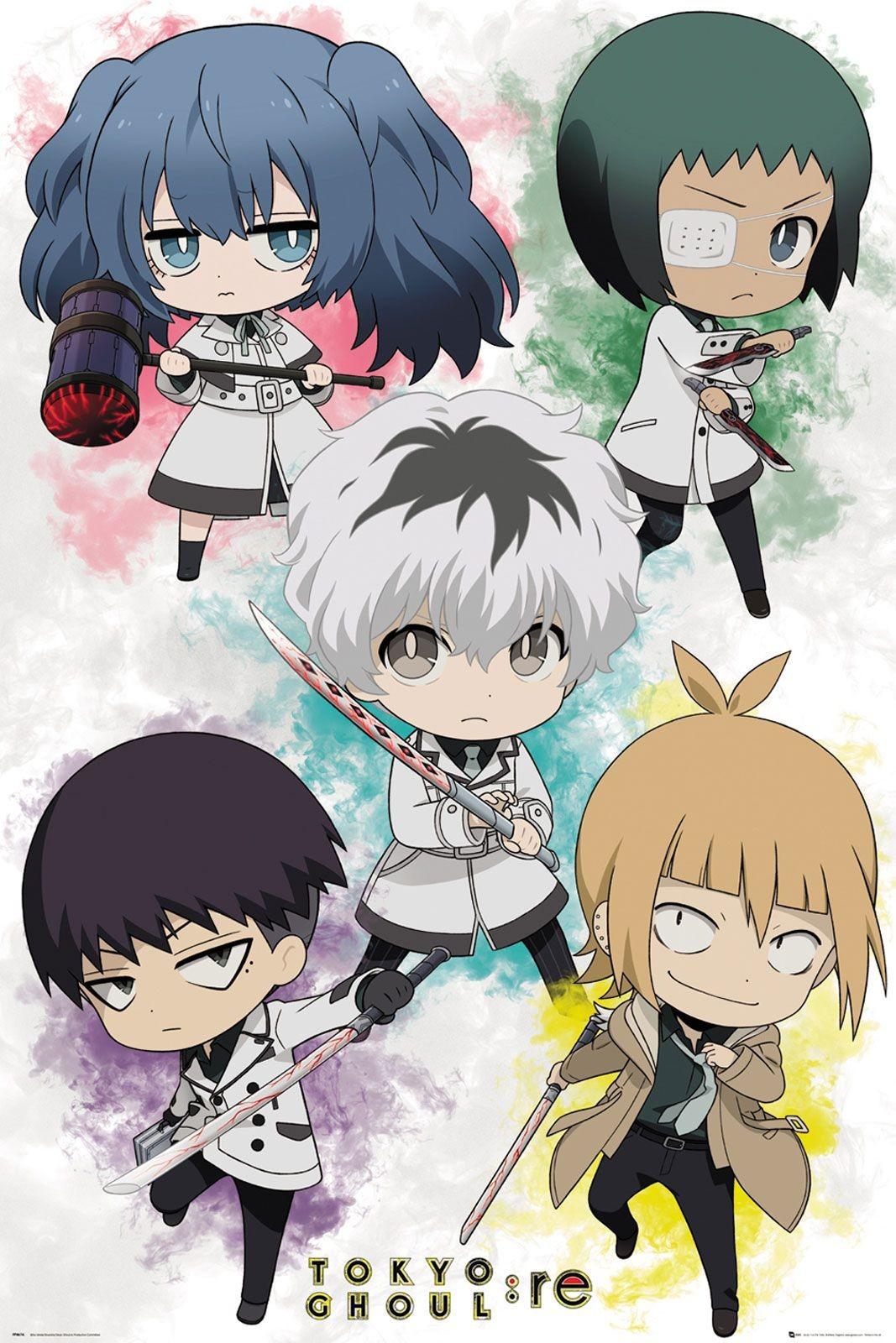 Duży plakat - Tokyo Ghoul:re - Chibi