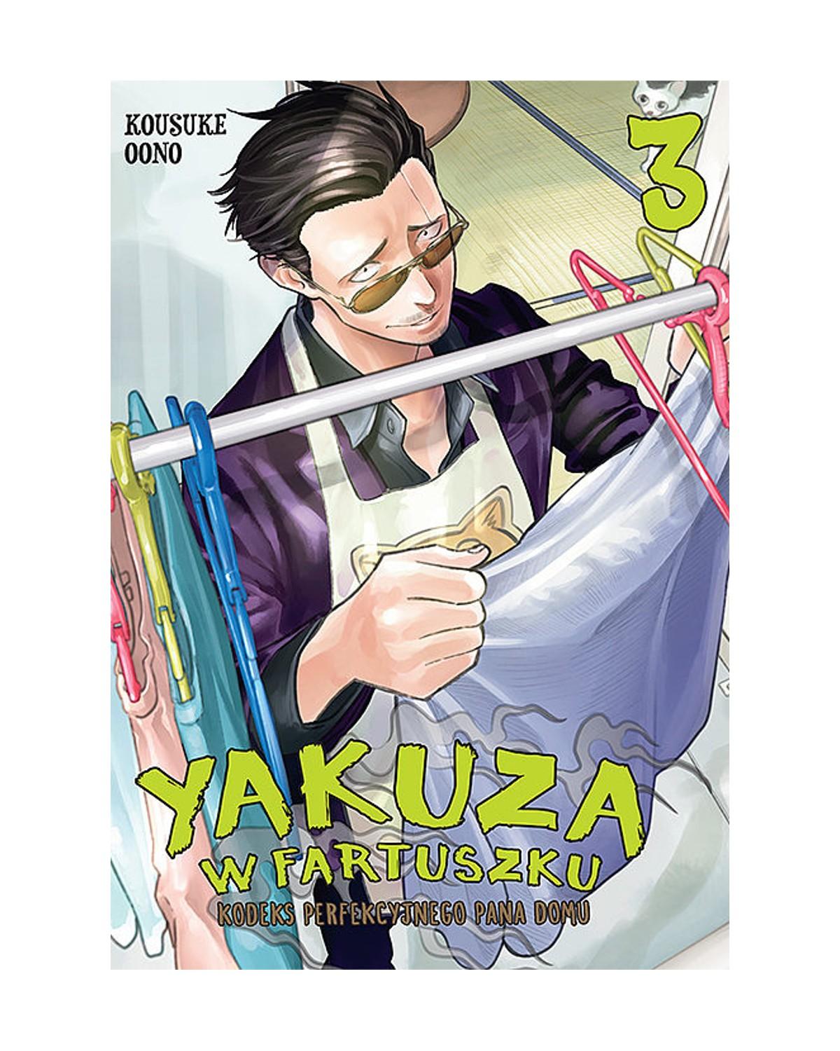 Okładka Yakuza w fartuszku - Tom 3