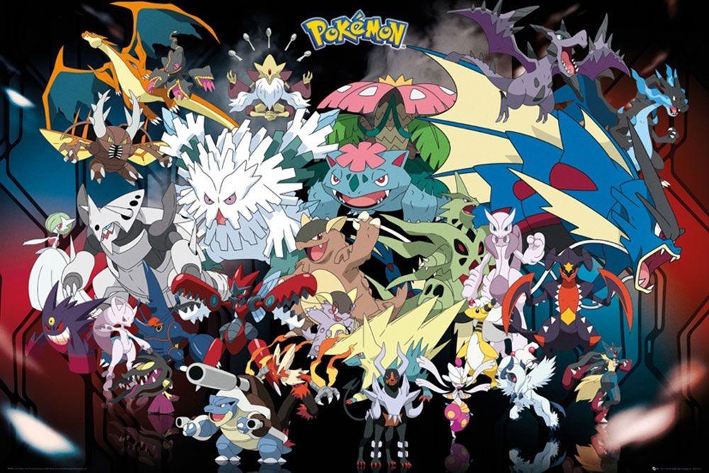 Duży plakat - Pokemon v6