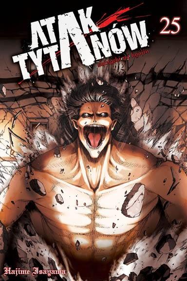 Okładka Attack on Titan tom 25