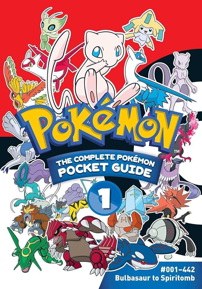Okładka Pokemon Comp Pocket Guide - tom 1 (eng.)