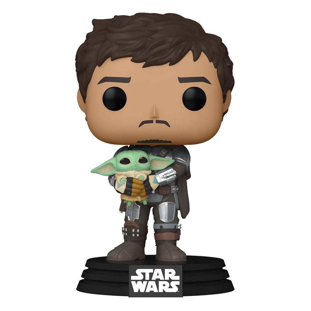 Figurka POP! - Mandalorian with Grogu