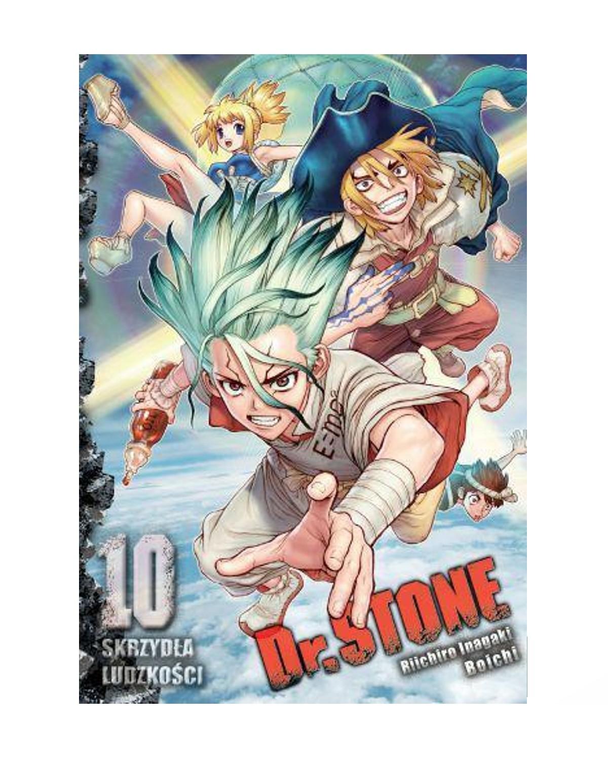 Okładka Dr. Stone - Tom 10