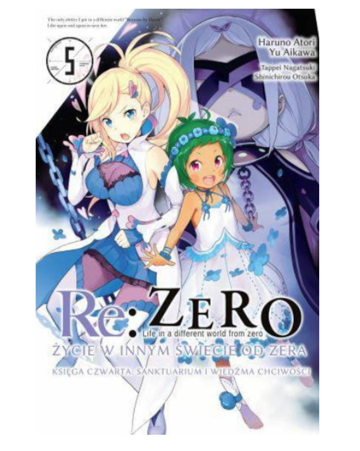 Okładka Re: Zero - księga 4 tom 5
