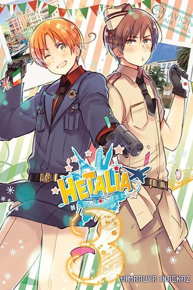 Okładka Hetalia: World Stars - Tom 3