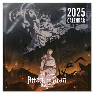 Kalendarz 2025 - Attack On Titan
