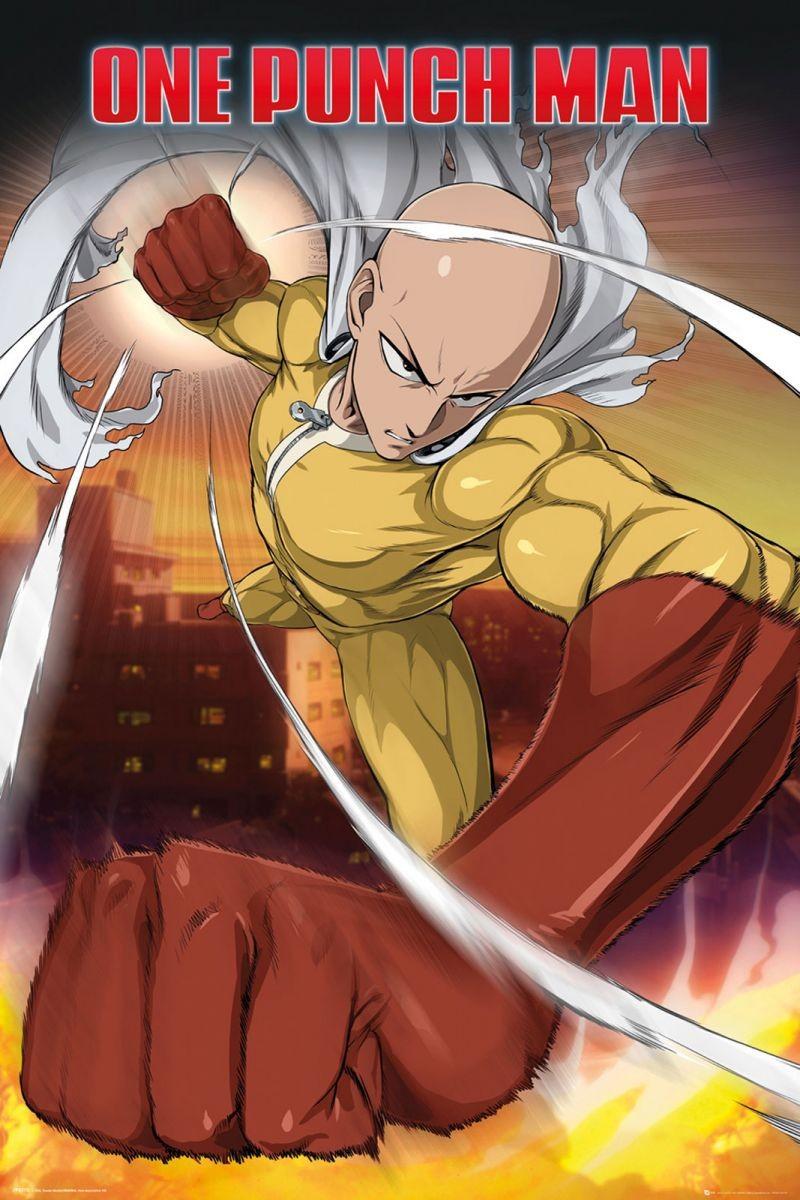 Duży plakat - One Punch Man