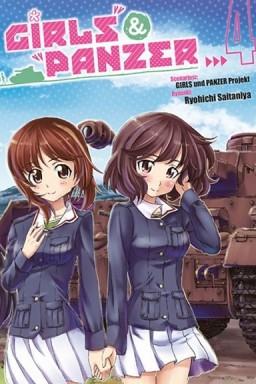Okładka Girls und Panzer - tom 4