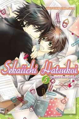 Okładka Sekaiichi Hatsukoi - tom 5