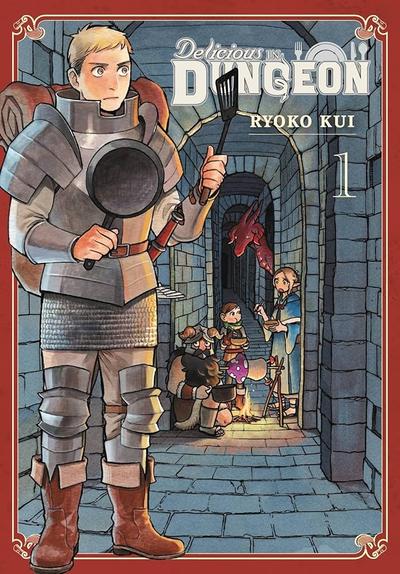 Okładka Delicious in Dungeon - tom 1 (eng.)