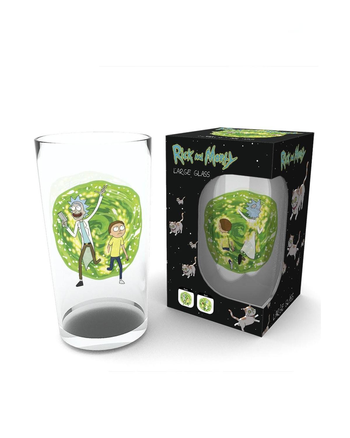 Duża szklanka- Rick & Morty