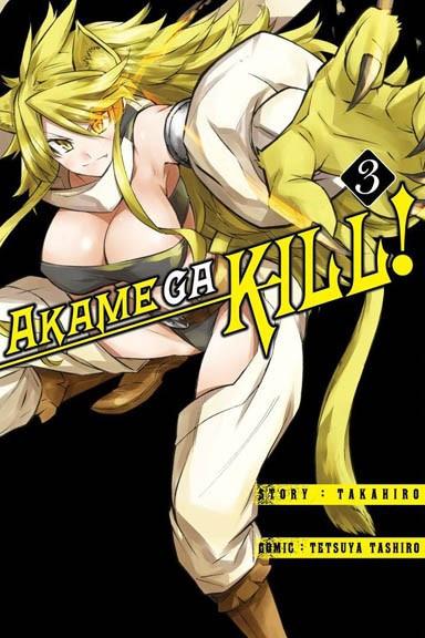 Okładka Akame ga Kill! tom 3