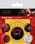 Zestaw przypinek - Star Wars (Sith)