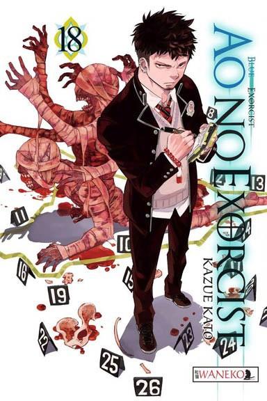 Okładka Ao no Exorcist tom 18