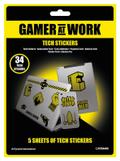 Naklejki na laptopa - Gamer At Work