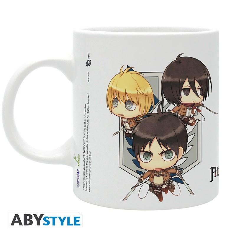Kubek - Attack on Titan (Chibi Trio)
