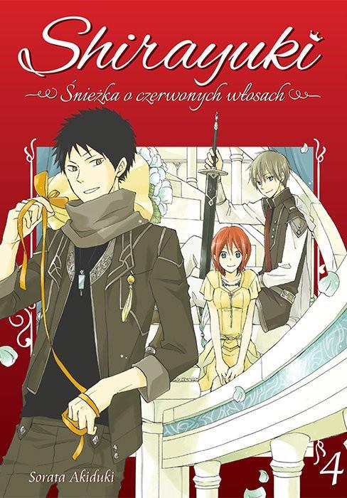 Okładka Shirayuki. Śnieżka o czerwonych włosach. - Tom 4