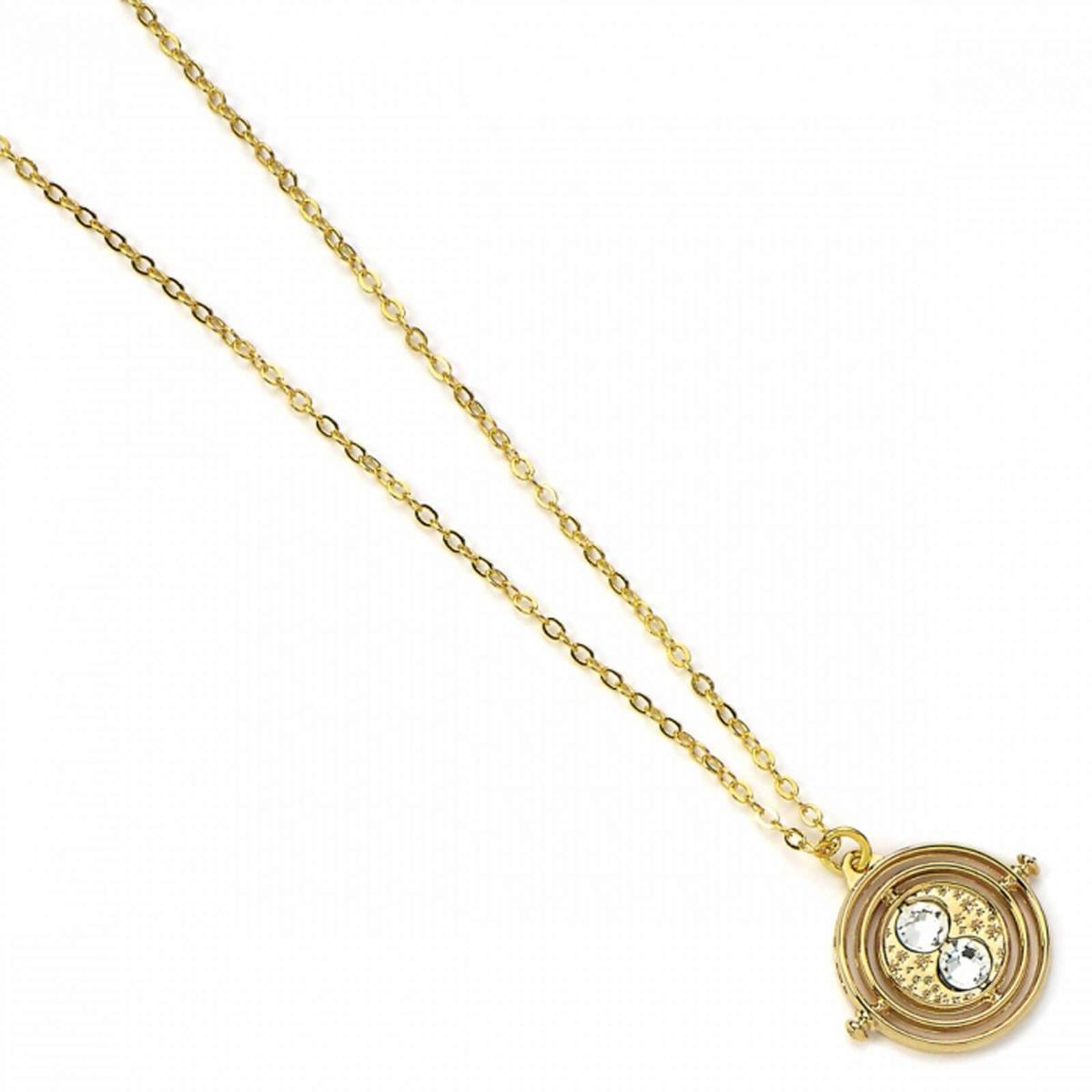 Naszyjnik - Harry Potter Time Turner Gold Plated