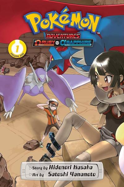 Okładka Pokémon Adventures: Omega Ruby and Alpha Sapphire - tom 1 (eng.)