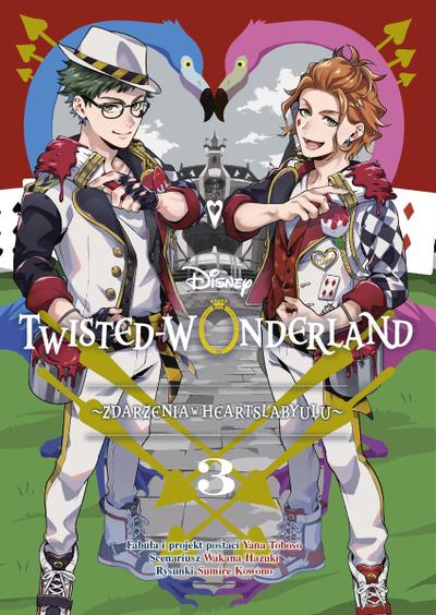 Okładka Twisted-Wonderland - Zdarzenia w Heartslabyulu - tom 3