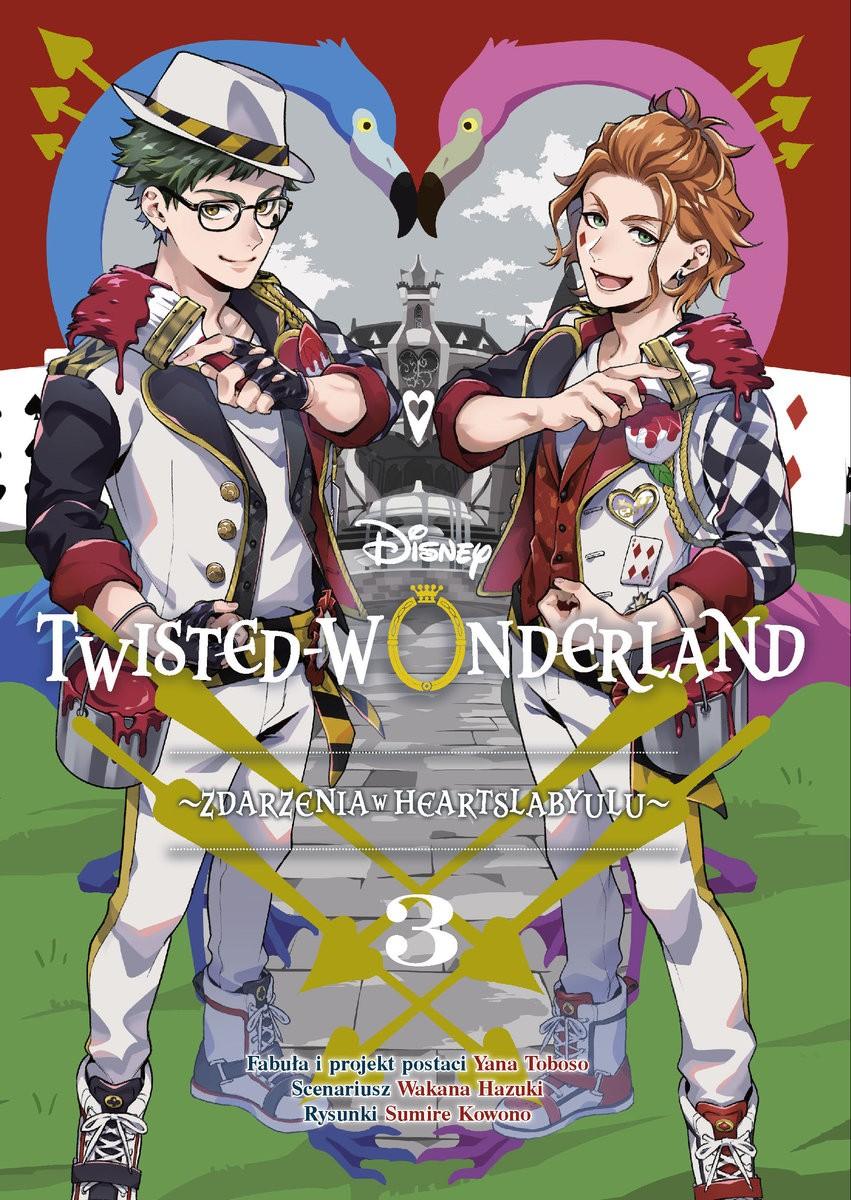 Okładka Twisted-Wonderland - Zdarzenia w Heartslabyulu - tom 3