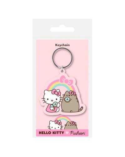 Brelok - Pusheen x Hello Kitty