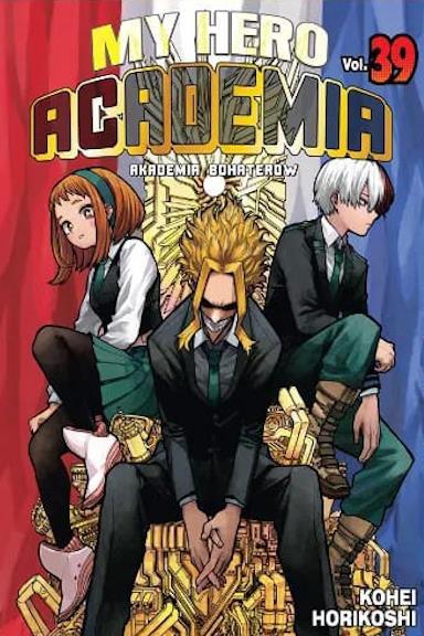 Okładka Boku no Hero Academia - tom 39