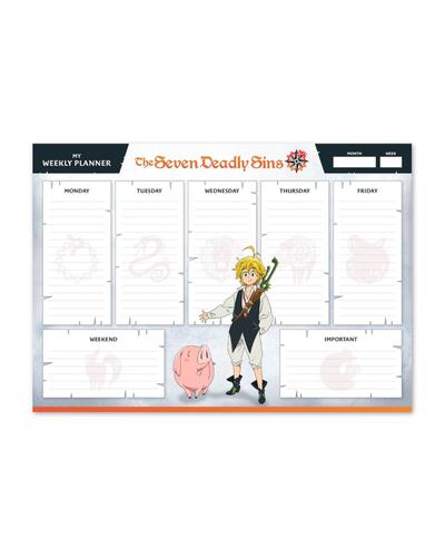 Planer tygodniowy A4 - Seven Deadly Sins
