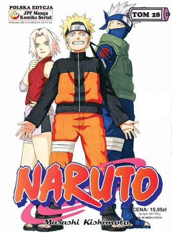 Okładka Naruto tom 28