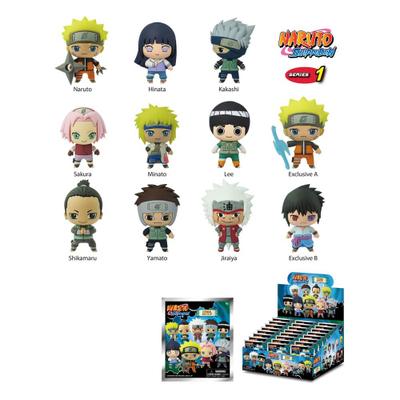 Bag Clips - Naruto Shippuden 3D (losowe)