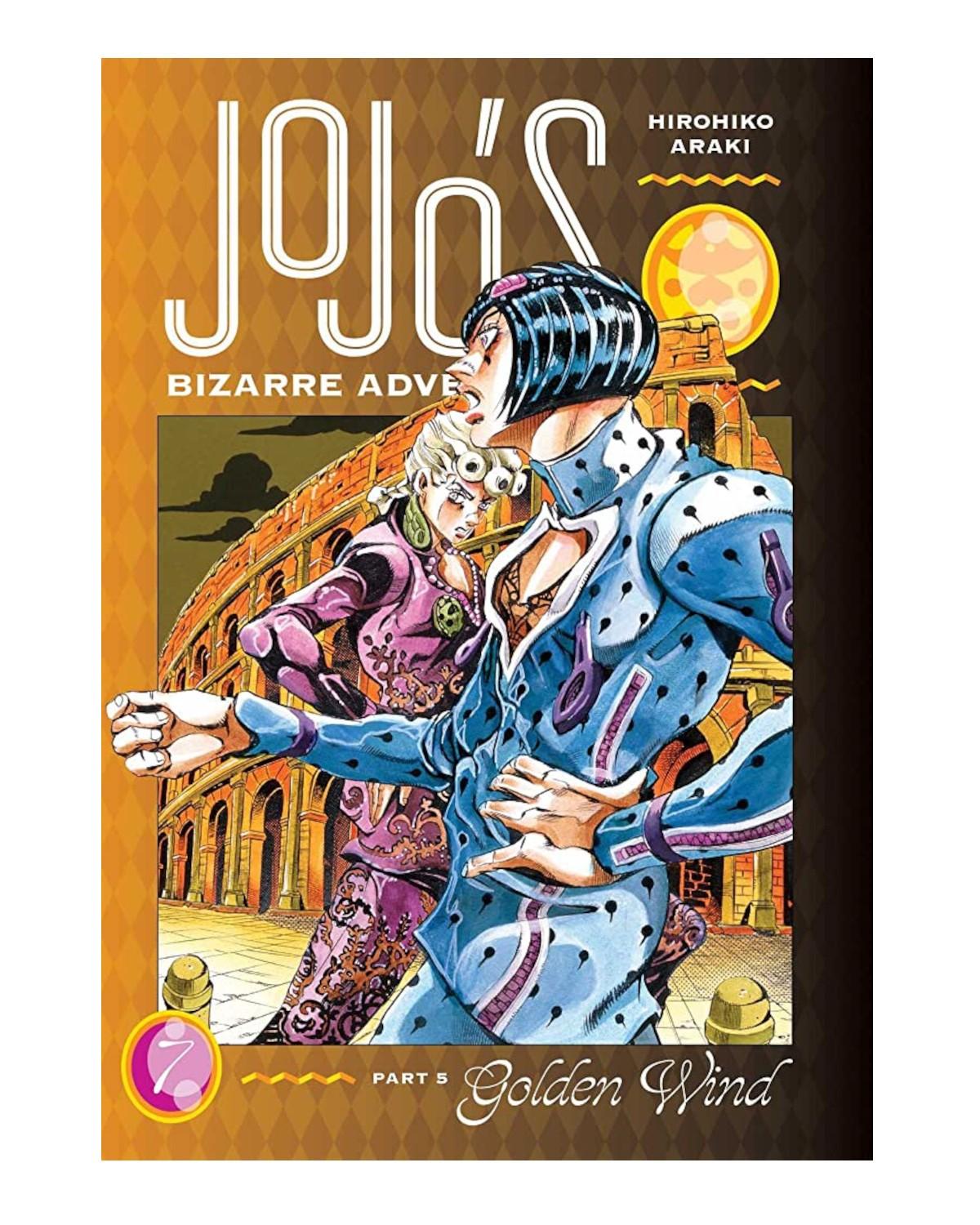 Okładka Jojo Bizzare Adventure part 5 (eng.) - tom 7