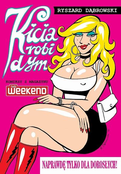 Kicia robi dym