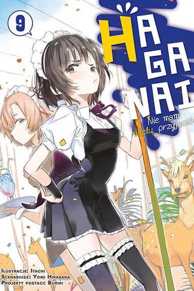 Okładka HAGANAI - Nie mam wielu przyjaciół - tom 9