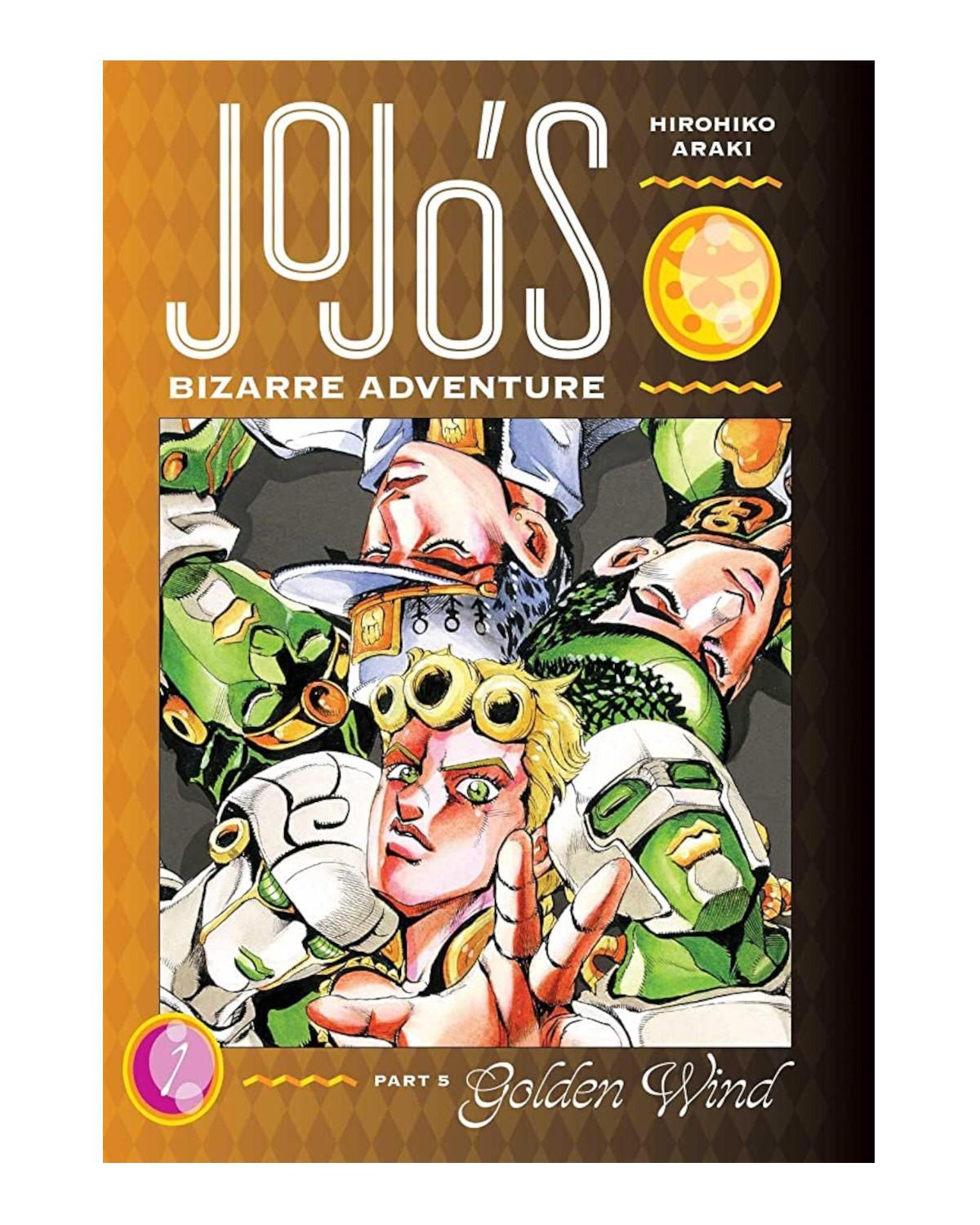 Okładka Jojo Bizzare Adventure part 5 (eng.) - tom 1