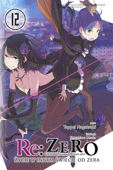Okładka Light Novel'a - Re:Zero kara Hajimeru Isekai Seikatsu - tom 12