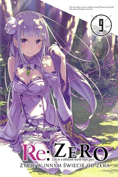 Okładka Light Novel'a - Re:Zero kara Hajimeru Isekai Seikatsu - tom 9