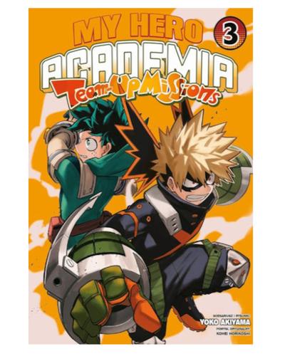Okładka My Hero Academia - Team Up Missions - tom 3