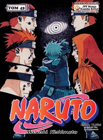 Okładka Naruto tom 45