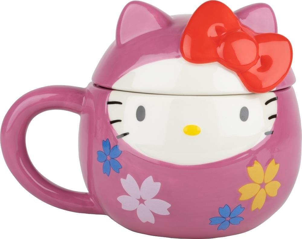 Kubek - Hello Kitty Daruma 3D