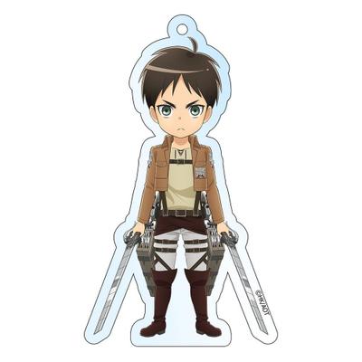 Brelok akrylowy - Eren (Attack on Titan) Holo