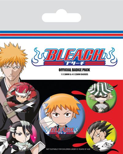 Zestaw przypinek - Bleach