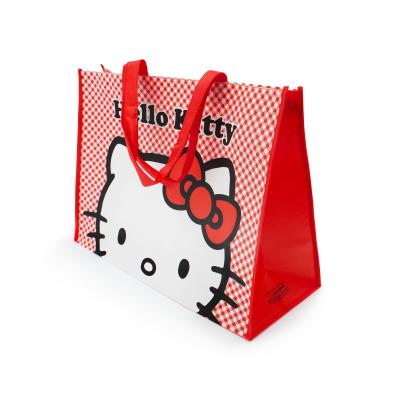 Torba zakupowa - Hello Kitty Peeking