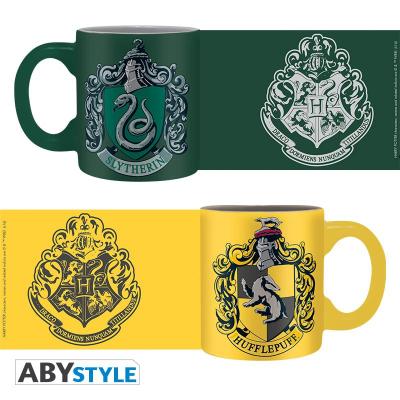 Zestaw kubków espresso - Slytherin i Hufflepuff — zdjęcie 2