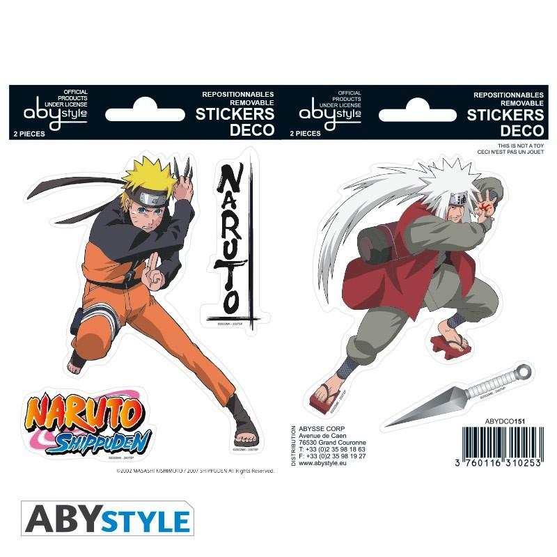 Naklejki - Naruto i Jiraiya
