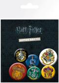 Zestaw przypinek - Harry Potter
