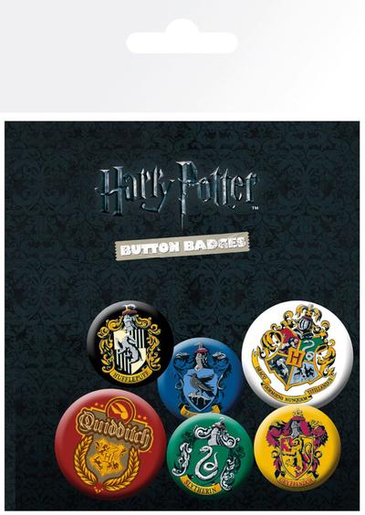 Zestaw przypinek - Harry Potter